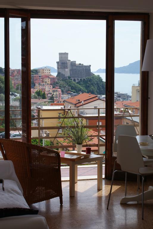 Apartmán Il Terrazzo Sul Castello Lerici Exteriér fotografie
