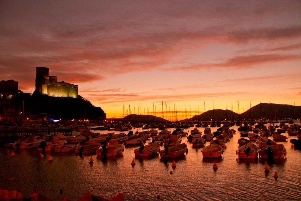 Apartmán Il Terrazzo Sul Castello Lerici Exteriér fotografie